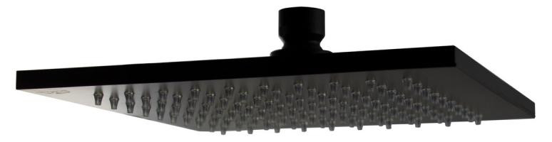 SAT Douchekop B-Way, zwart, model SATBSHSBW, 20x20 mm