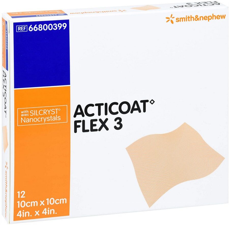Acticoat Flex 3 10x10 cm Verband