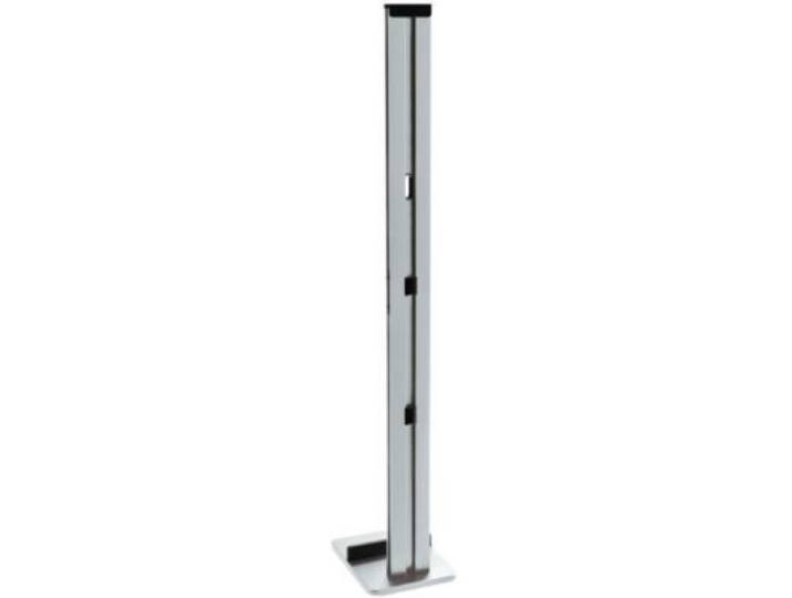 Xavax - Support De Rangement Mural Fixation Universelle Aspirateur Balai Argent