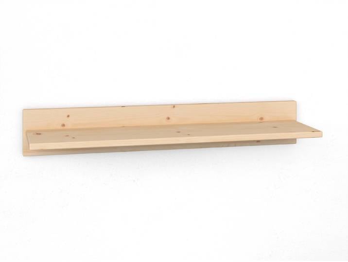Bücherregal „David“ aus Zirbenholz 95 cm Zirbe