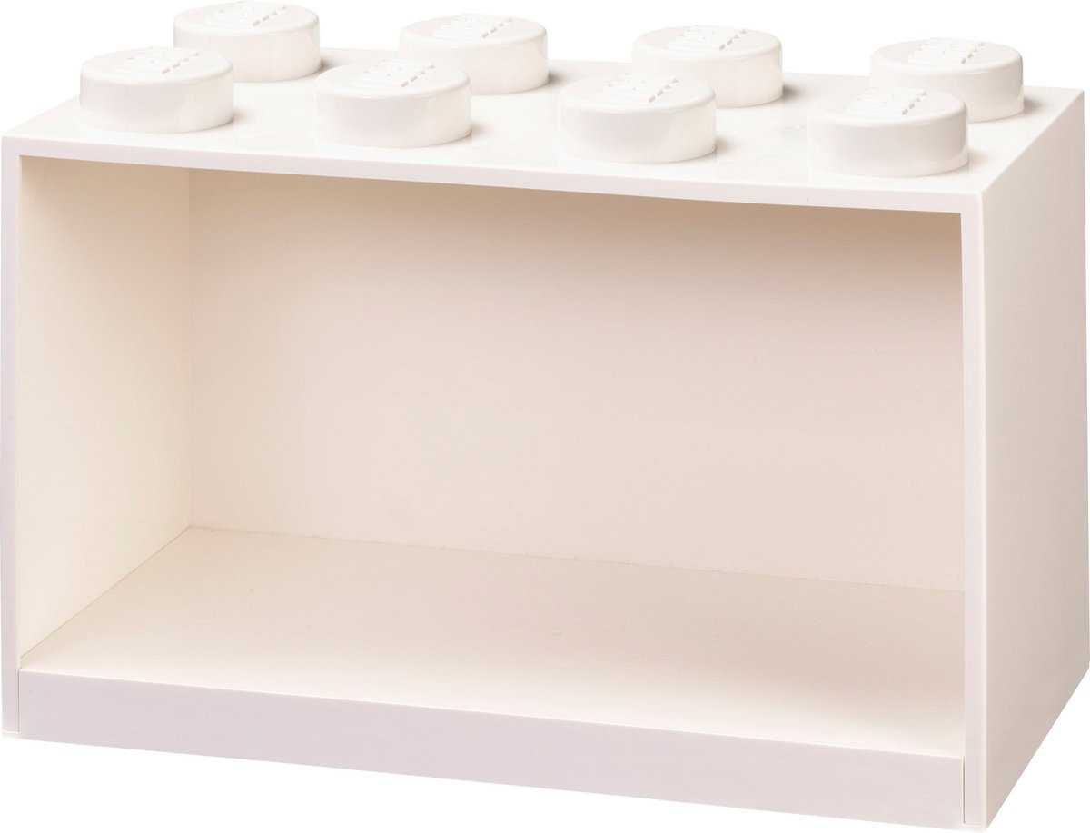 LEGO Brick 8 Wanddecoratie - Wit