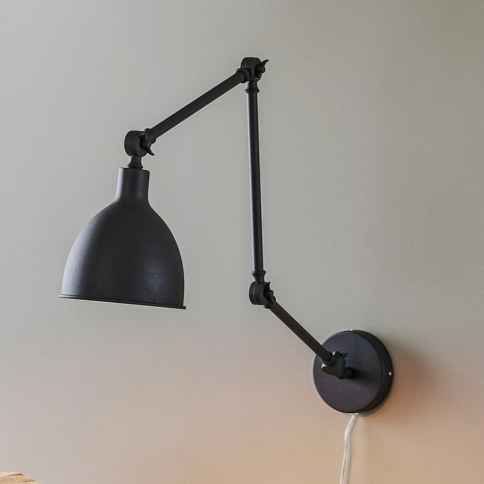 By Rydéns Bazar Wandlamp Grey - Scandinavisch Design - LED - Metaal