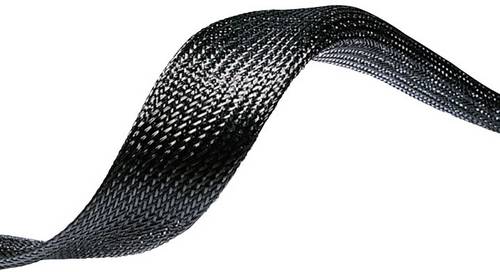 HellermannTyton 170-00060 HEGPX06-PET-BK Geflechtschlauch Schwarz Polyester 3 bis 10mm Meterware