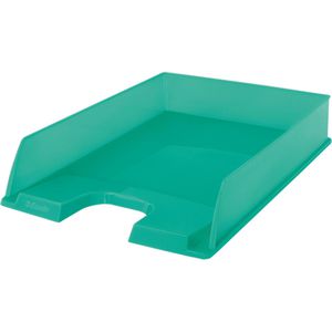 Esselte Briefablage Colour'Breeze, 626275, A4, grün, stapelbar, Kunststoff