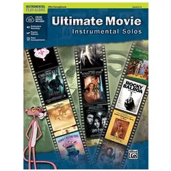 Ultimate Movie Instrumental Solos: Alto Sax, Book & CD, Fachbücher von Bill Galliford