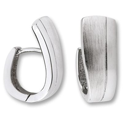Paar Creolen ONE ELEMENT "Ohrringe Creolen aus 925 Silber", silber, Ohrringe, Damen, Damen, Silber 925 (Sterlingsilber), Zeitlos elegant – mit Liebe zum Detail gefertigt