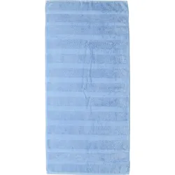 Noblesse II Handtuch 50 x 100 cm glatt blau