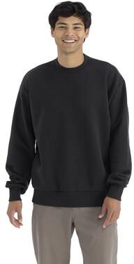 Next Level 9007 Heavyweight Crewneck Sweatshirt in Black size 3XL   Ringspun Cotton
