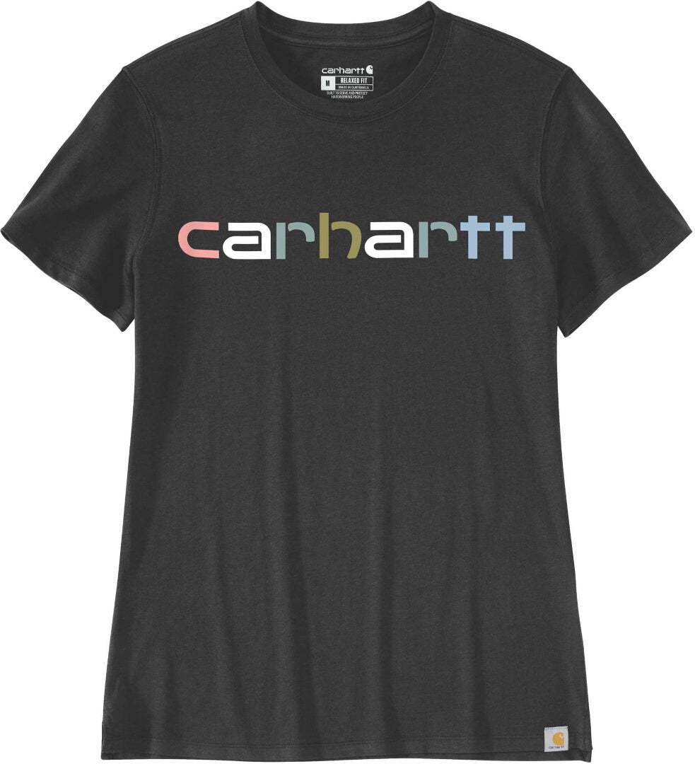 Carhartt Relaxed Fit Lightweight Multi Color Logo Graphic Damen T-Shirt 105764-N04-S005