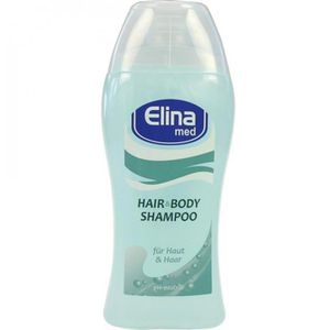 Elina-med Duschgel Hair & Body Shampoo, unisex, Körper und Haare, Flasche, 250 ml