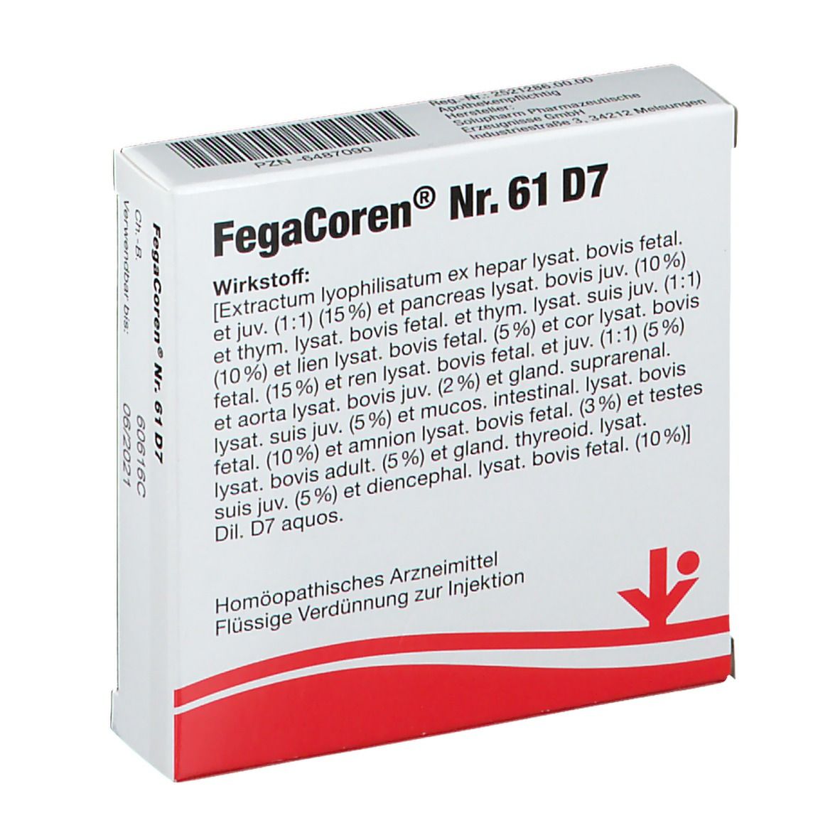 Fegacoren Nr.61 D 7 Ampullen 5x2 ml