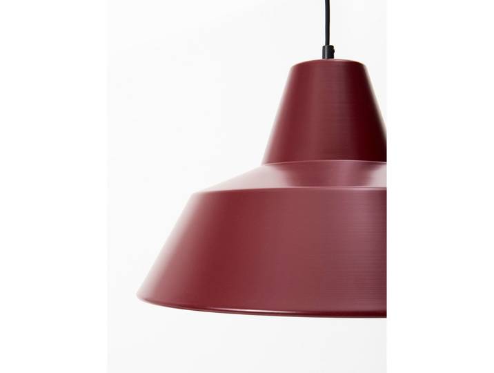 Workshop W5 Pendelleuchte, rot, Alu, E27 - Made By Hand - Esszimmer - Design - Aluminium - Einflammig