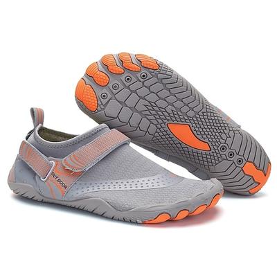 Schwarze Barfuß-Wasserschuhe für Herren und Damen mit rutschfester Sohle für Strand, Schwimmen und Outdoor-Aktivitäten