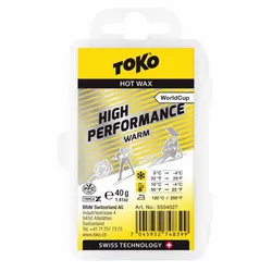 Wachs TOKO Weltcup High Performance warm 40 g TripleX weiß