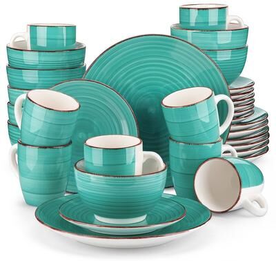 vancasso 32-Piece Exquisite Stoneware Dinnerware Set (Service for 8)