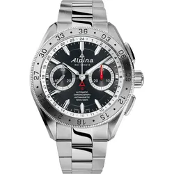 Alpina Alpiner Collection Alpiner 4 Chronograph AL-860DGS5AQ6B - schwarz,silber - 44mm