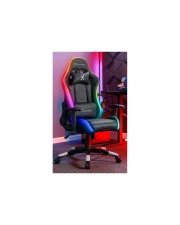 XRocker Gaming Bürostuhl schwarz LED-Beleuchtung/Komfortkissen (2023028)