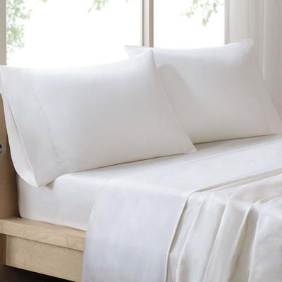 Jla Home/Bed Pima II Sheet Set, Queen, White