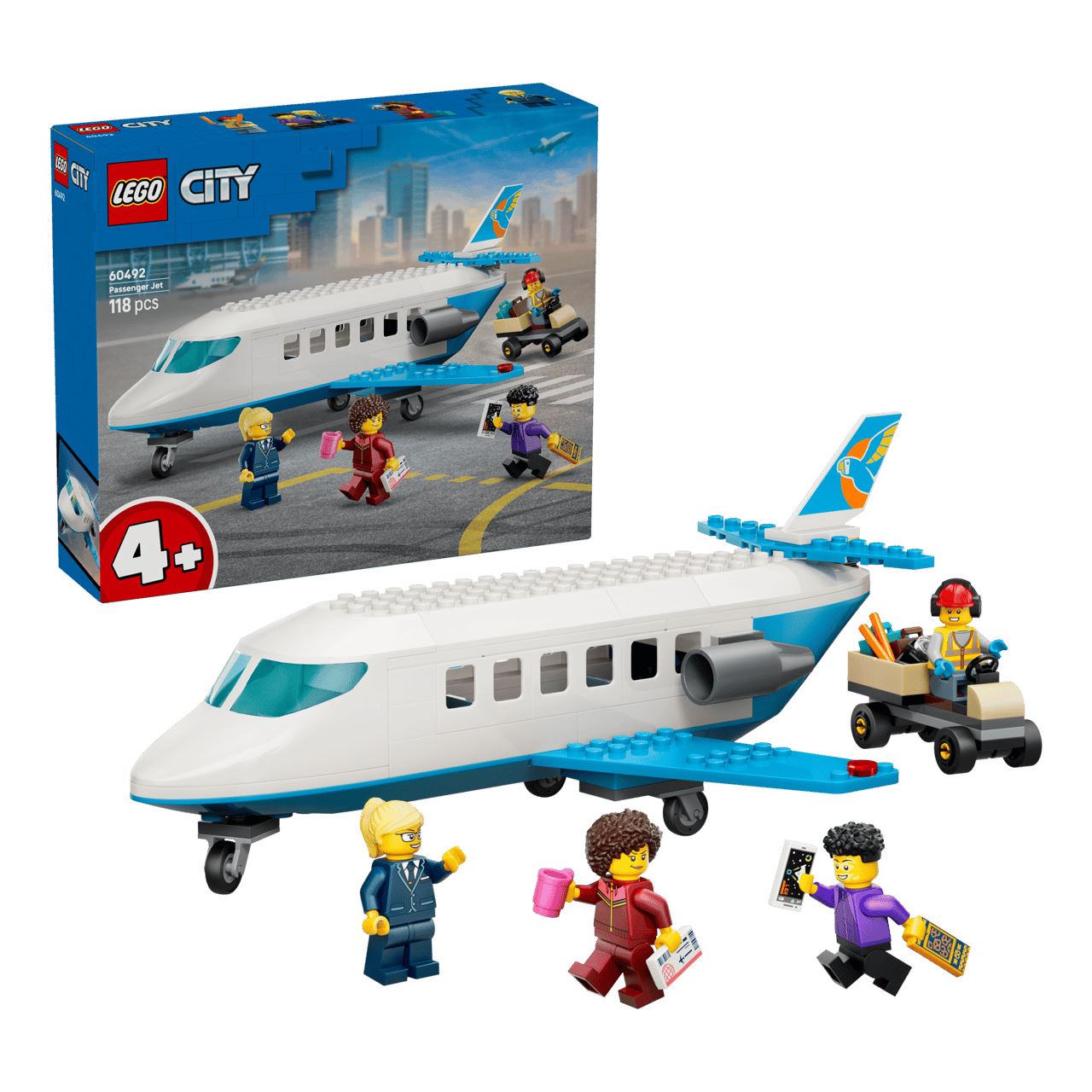 LEGO City 60492 Passagierjet
