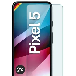 moex Klares Panzerglas für Google Pixel 5 – passgenaue 9H Schutzfolie für zuverlässigen Displayschutz – ShockProtect Klar