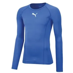 Puma Liga Baselayer Langarm Shirt Herren - blau - 2XL