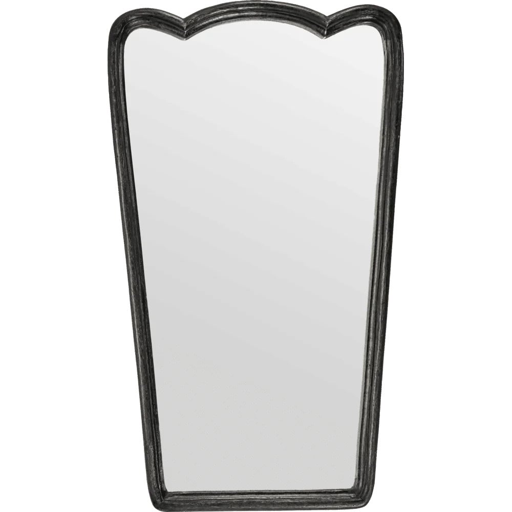 House Doctor Jamp ovale wandspiegel zwart B: 90 cm, D: 52 cm