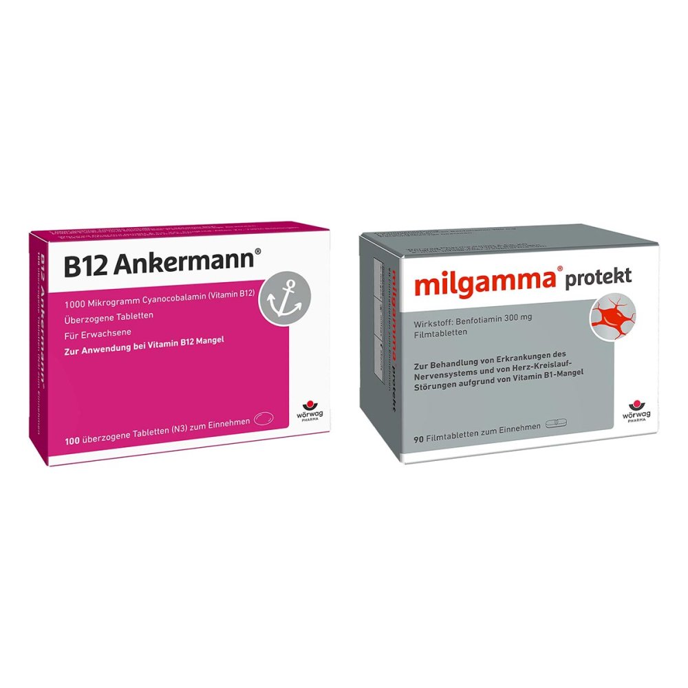 Wörwag Pharma GmbH & Co. KG B12 Ankermann + milgamma protekt 08106487
