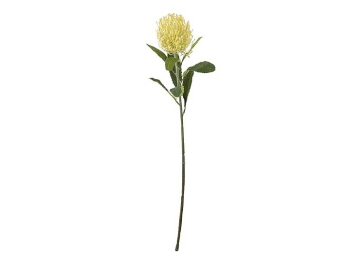 Bloomingville Needle Flower Stiel, Gelb, Künstliche Blumen, T7,5xH61 cm