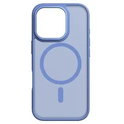 Cover für iPhone 16 Pro (Blau, Durchscheinend) Hybrid Case