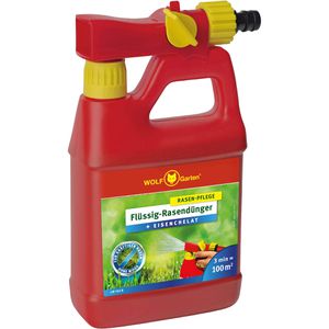 Wolf-Garten Dünger LM 100 B Plus Eisenchelat, Flüssigdünger, 1 Liter für 100 m²