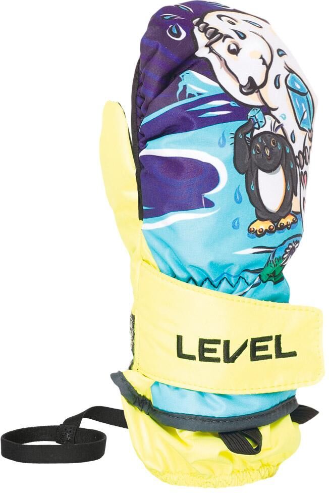 Level  - Animal Mitt Jaune Bleu - 0 - Moufles
