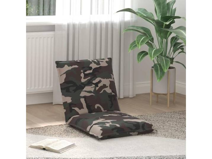 NLQMSU Sessel, verstellbar, Armee, Polyestergewebe Rückenlehne 90 – 180 °, Höhe 64 – 112 cm, stabiler Metallrahmen, Reinigung mit trockenem Tuch