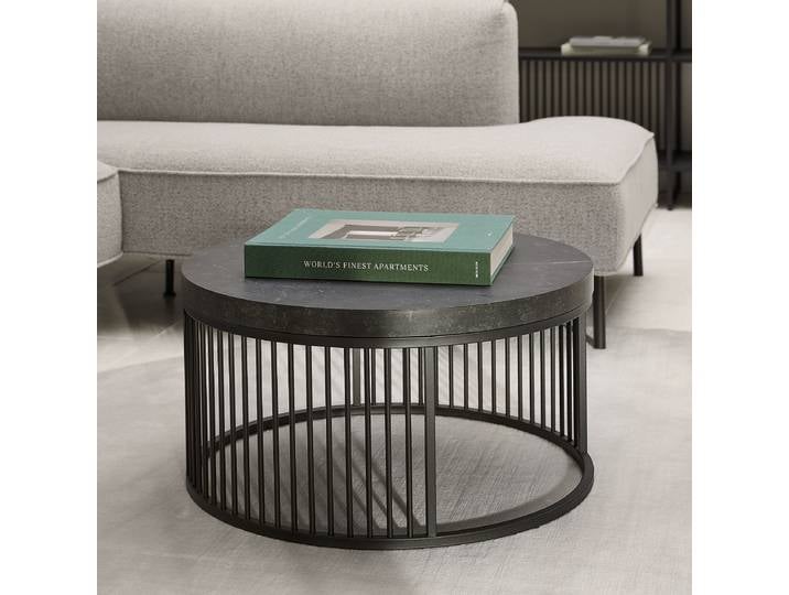 Table basse ronde Ø 65cm Noir