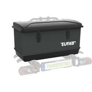 EUFAB Fahrradträger-Zubehör 11651, 350 Liter Transportbox für SD260, TECDC1 & TECDC1+