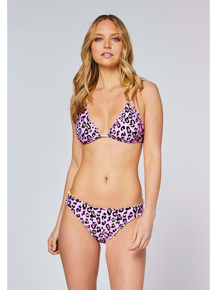 Chiemsee Bikini in Rosa/ Schwarz - 40