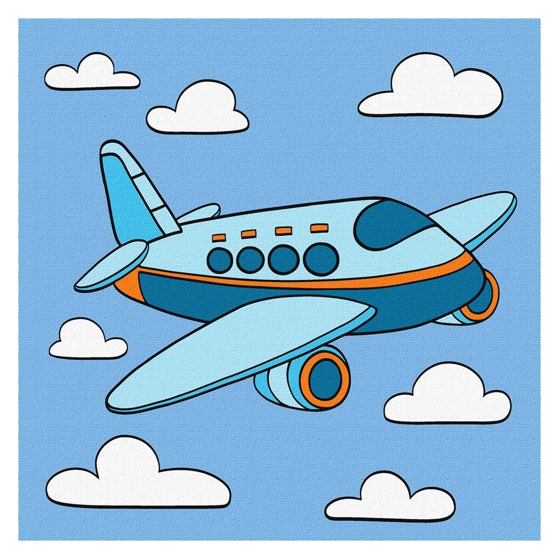Ideyka Malen nach Zahlen - Ein faszinierender Flug (56585645)
