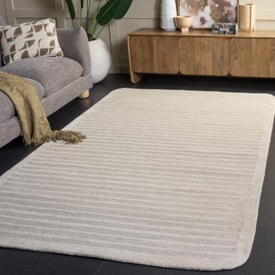 SAFAVIEH Handmade Ebony Sawako Wool Rug