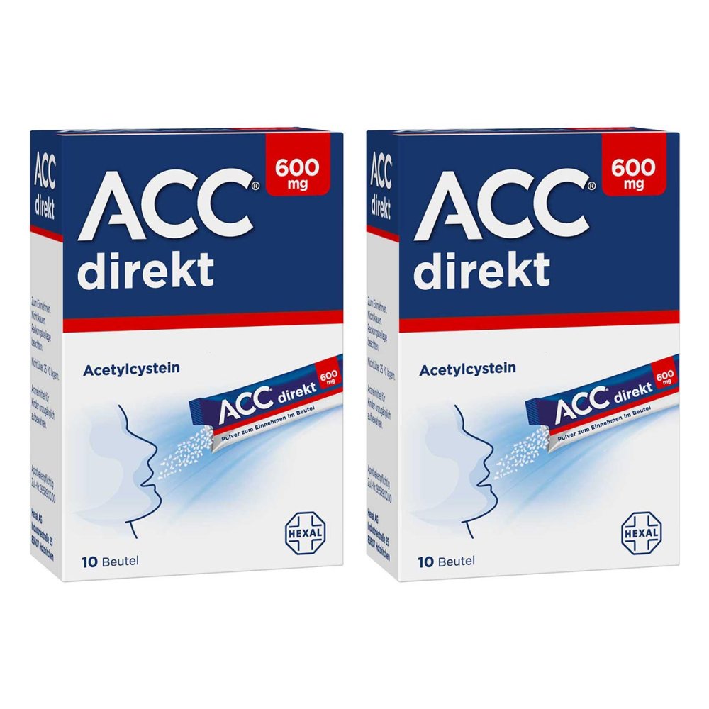 Hexal AG ACC direkt 600 mg Pulver zum Einnehmen im Beutel 08102704
