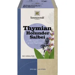 Sonnentor Thymian Holunder Salbei Kräutertee bio (18Btl)