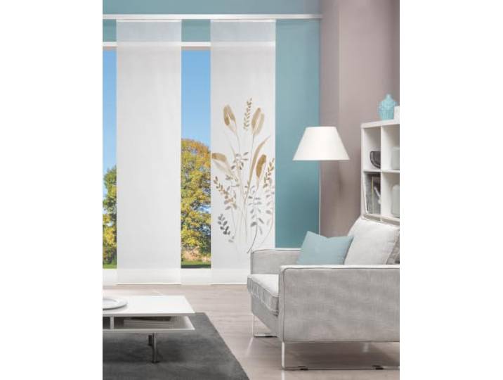 Vision S AYENE Schiebegardine, halbtransparent, Bambusoptik