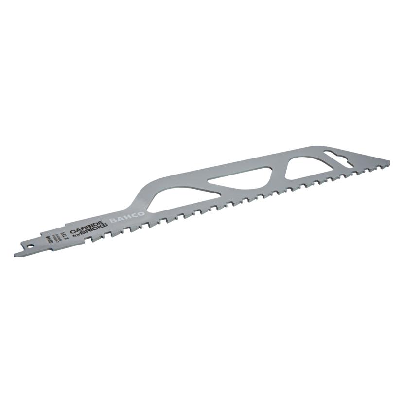 Bahco Hartmetallbestückte Säbelsägeblätter für Ziegel, Leca und Leichtbeton - 2 TPI 457 ss (BAH3946-457-2-CB-1P)