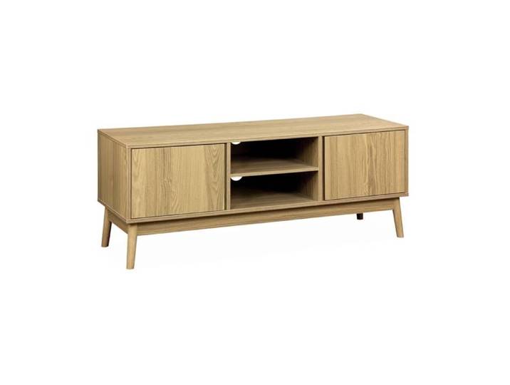sweeek - Meuble TV décor bois 2 portes 120cm DUNE