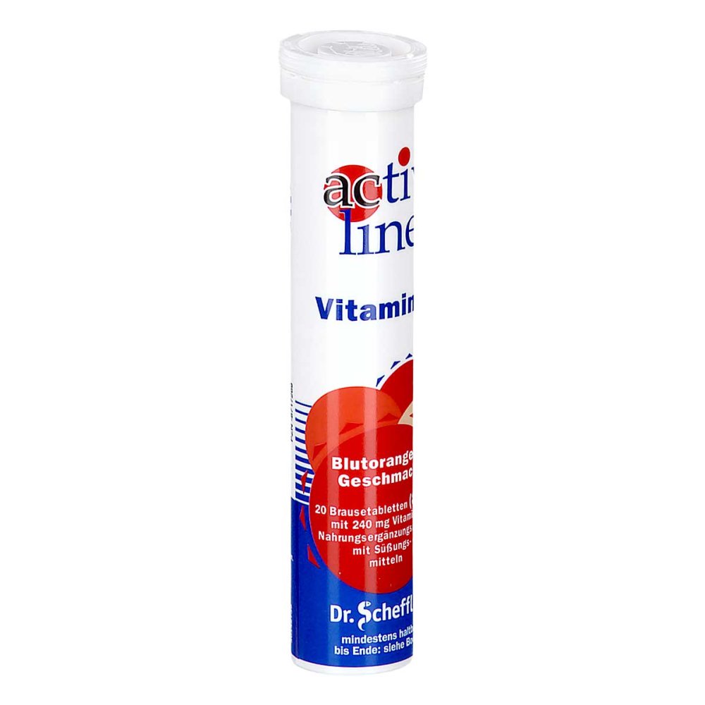 Dr.B.Scheffler Nachf. GmbH & Co. KG Activline Vitamin C Blutorange Brausetabletten 08717269