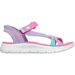 SKECHERS Kinder Sandalen Ki SLIP-INS HEATHER QTR STRAP SANDAL, Größe 28 in Bunt Bunt
