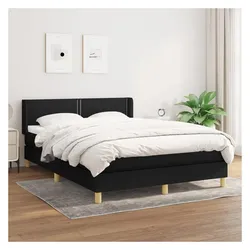 vidaXL, Boxspringbett, Mavonas (Flach mit Nägeln) (140 x 200 cm)