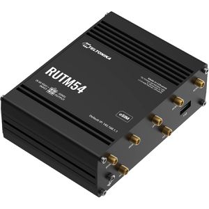 Teltonika WLAN-Router RUTM54 eSIM, RUTM54000200, Global 5G, bis 3400 Mbit/s 5G, 867 Mbit/s, Wi-Fi 5, PoE-In, Dual-SIM