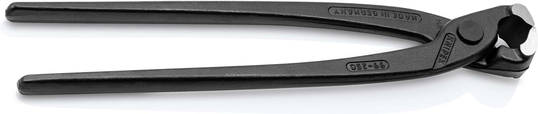 KNIPEX 99 00 250 Monierzange (Rabitz- oder Flechterzange) schwarz atramentiert 250 mm)