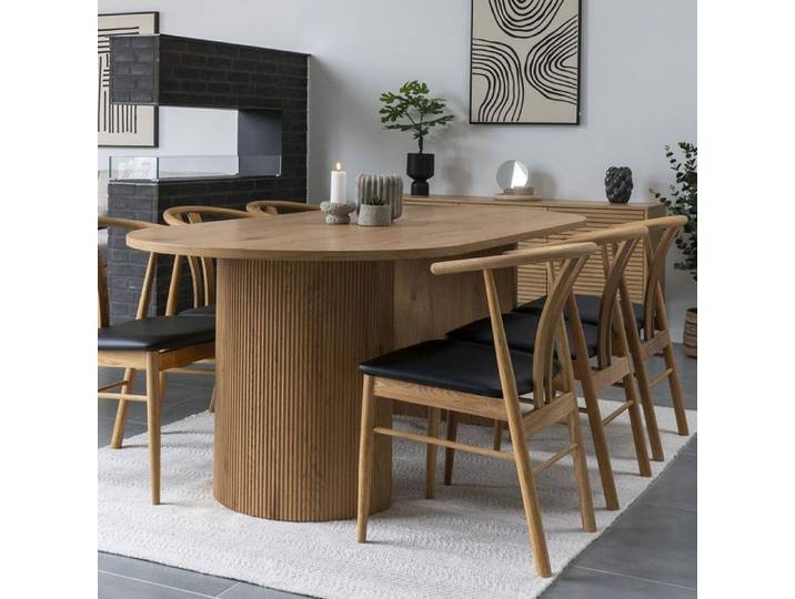 Boavista table de salle à manger 100x210cm naturel.
