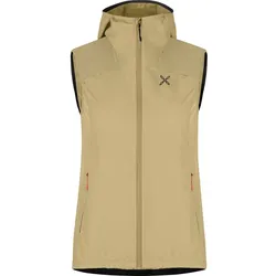 Montura Rise Hooded Damen Weste desert-beige-melon M