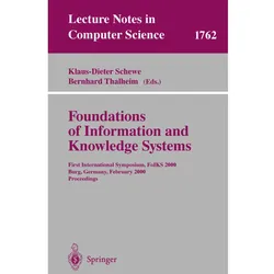 Foundations of Information and Knowledge Systems, Fachbücher